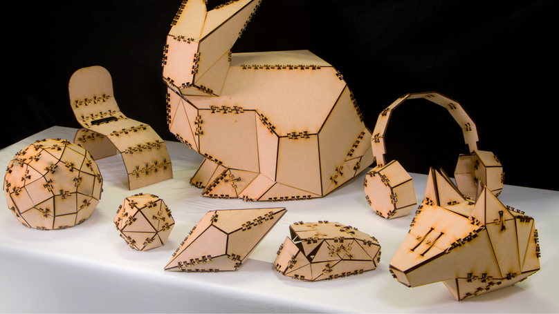 Flaticulation: Laser Cutting Joints with Articulated Angles